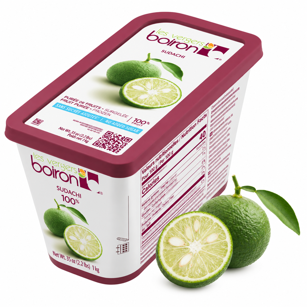 Boiron Sudachi Purée - Frozen 1kg