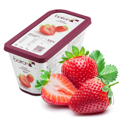 Boiron Frozen Strawberry Puree - Cakeonuts