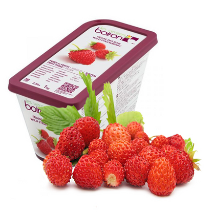 Boiron Frozen Wild Strawberry Puree - Cakeonuts